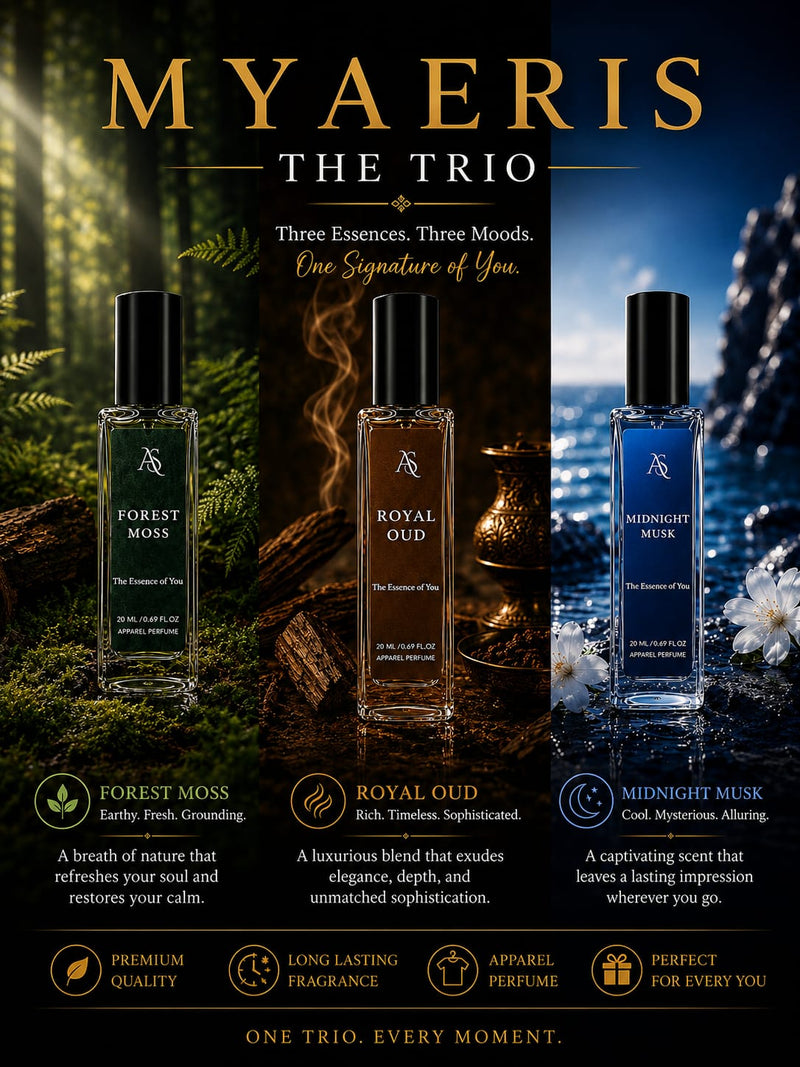 CUSTOMISED OF 3 * 20ML - THE TRIO PACK
