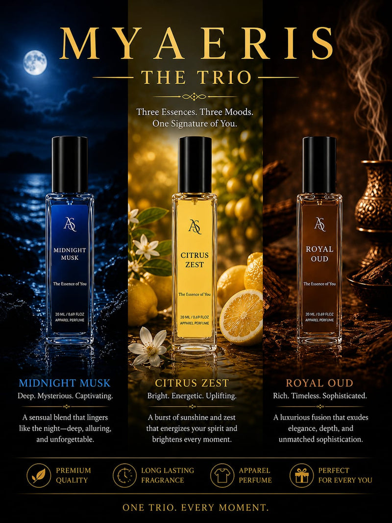 CUSTOMISED OF 3 * 20ML - THE TRIO PACK