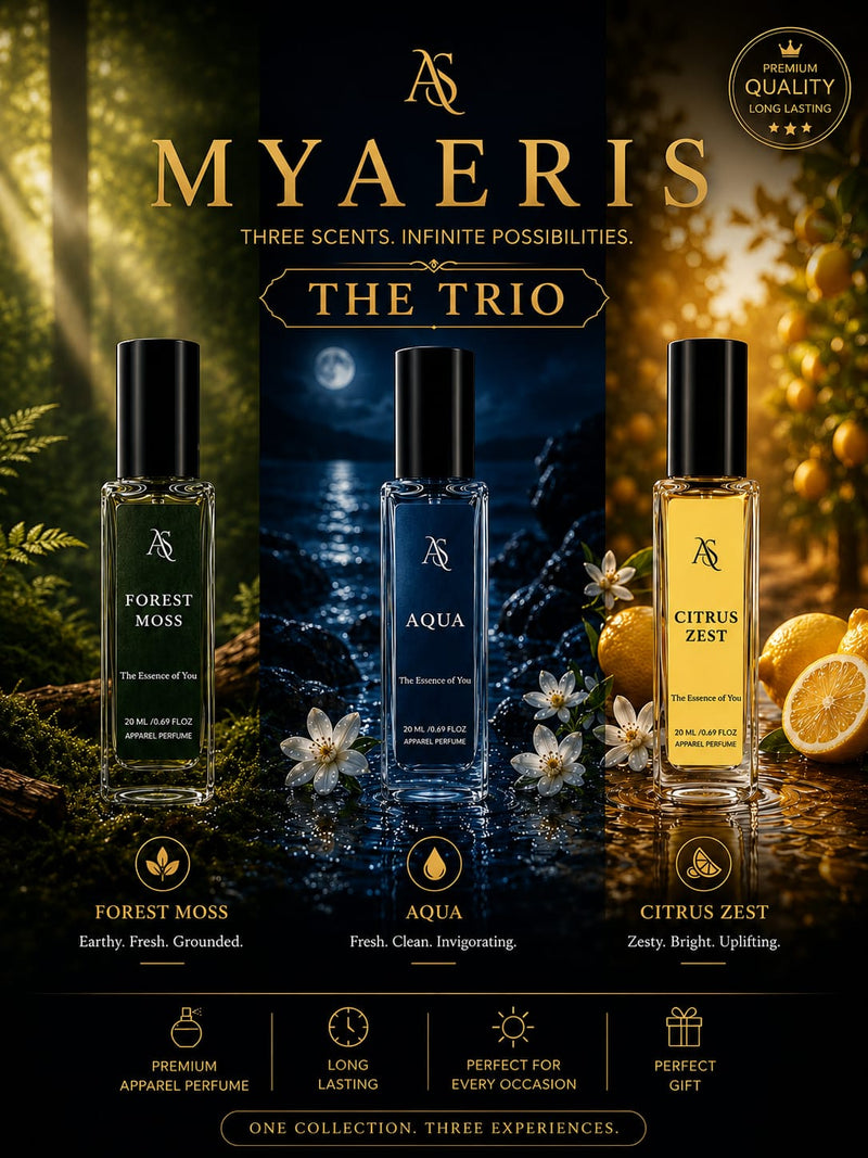 CUSTOMISED OF 3 * 20ML - THE TRIO PACK