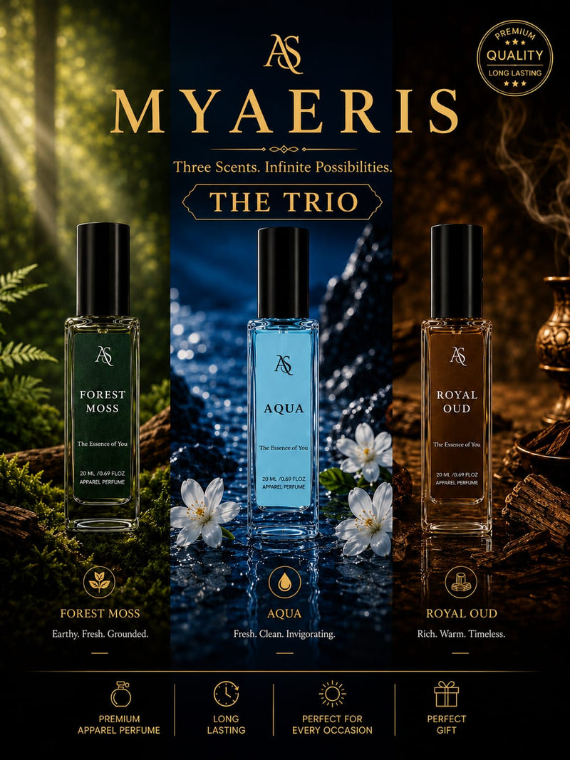 CUSTOMISED OF 3 * 20ML - THE TRIO PACK