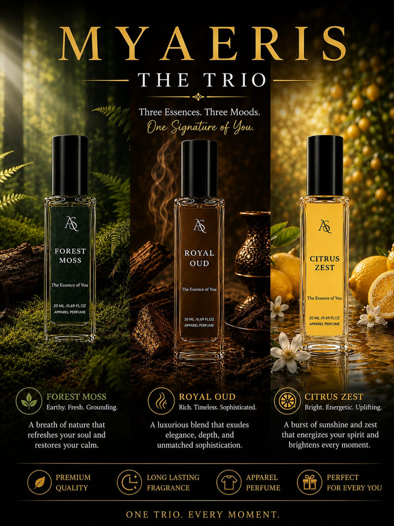 CUSTOMISED OF 3 * 20ML - THE TRIO PACK