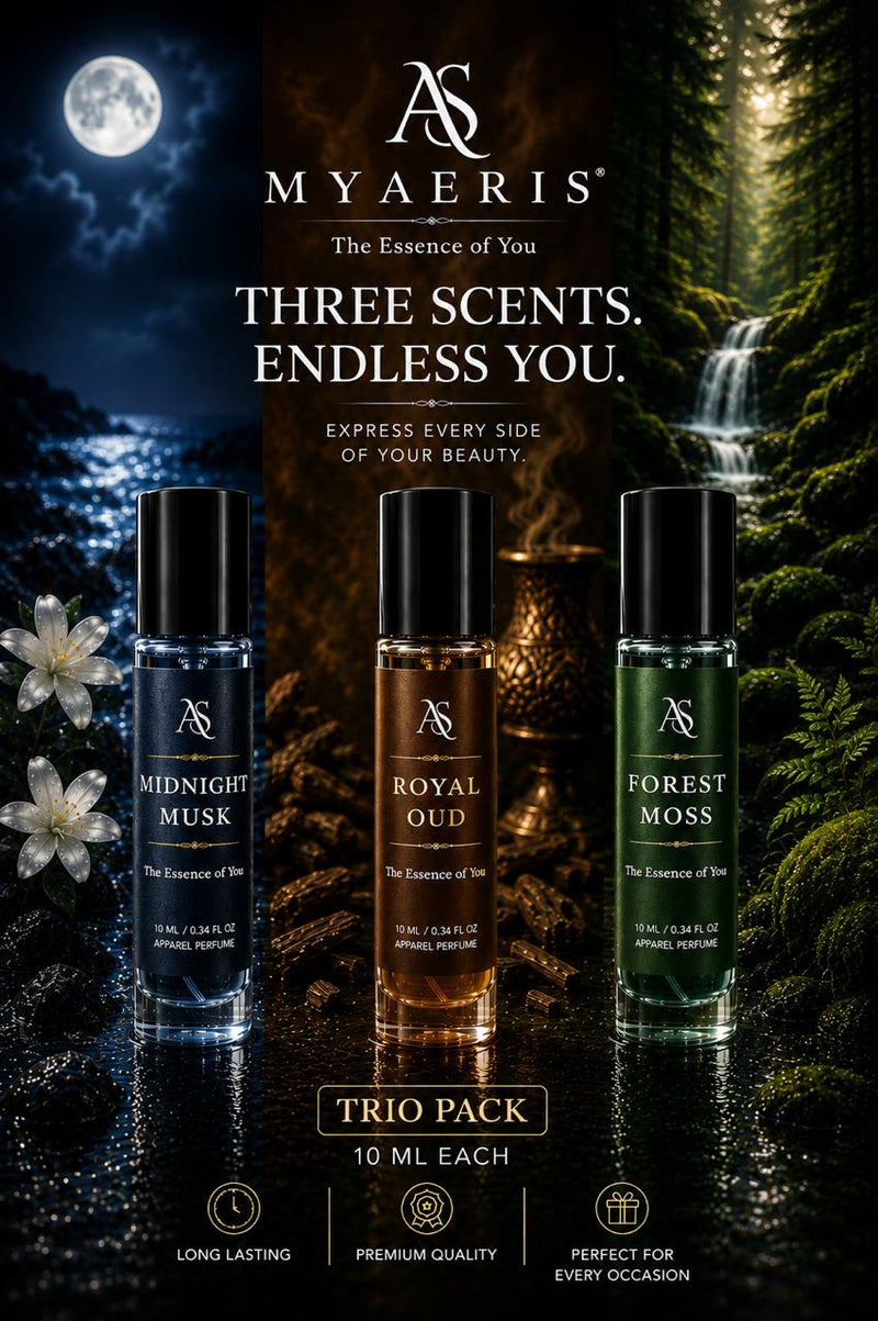CUSTOMISED OF 3 * 10ML - THE TRIO PACK