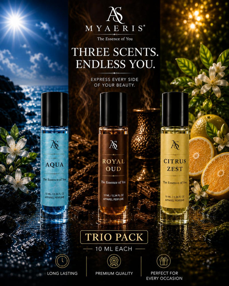 CUSTOMISED OF 3 * 10ML - THE TRIO PACK