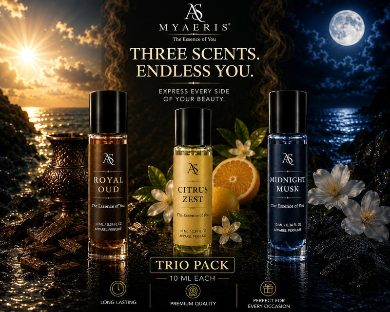CUSTOMISED OF 3 * 10ML - THE TRIO PACK